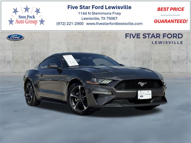 Gray (Magnetic Metallic) 2019 Ford Mustang EcoBoost Coupe RWD Coupe Rear-Wheel Drive Automatic