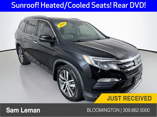 Black 2016 Honda Pilot SUV / Crossover All-Wheel Drive 9-Speed Automatic