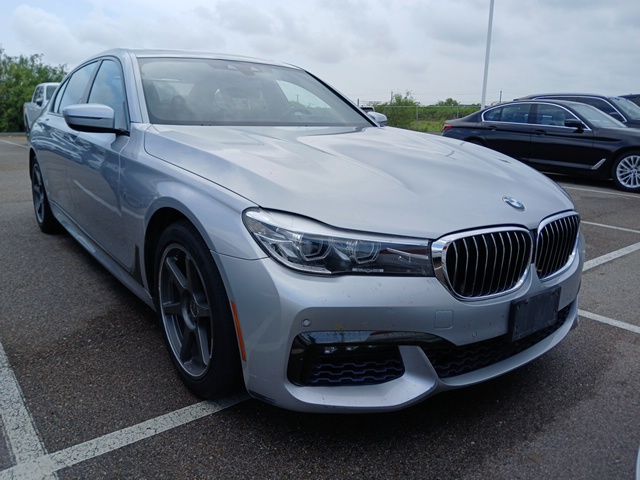 Glacier Silver Metallic 2018 BMW 7 Series 740i RWD Sedan Rear-Wheel Drive 8-Speed Automatic