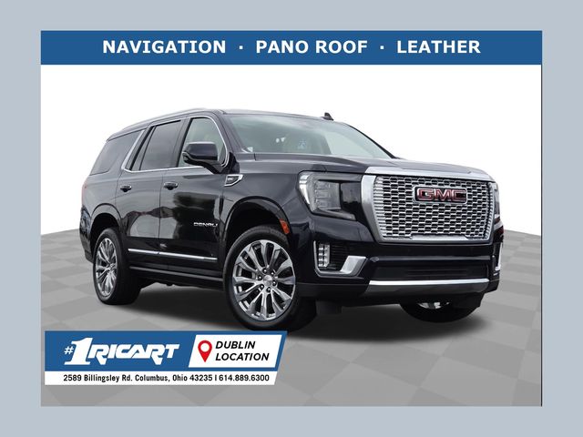 Midnight Blue Metallic 2024 GMC Yukon SUV / Crossover Four-Wheel Drive