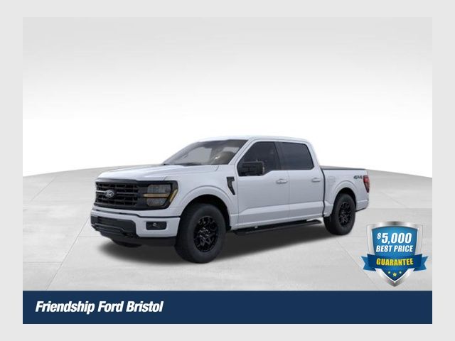 Oxford White 2026 Ford F-150 XLT SuperCrew 4WD Pickup Truck Four-Wheel Drive Automatic