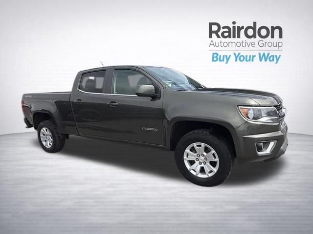 Deepwood Green Metallic 2018 Chevrolet Colorado Pickup Truck Four-Wheel Drive 8-Speed Automatic