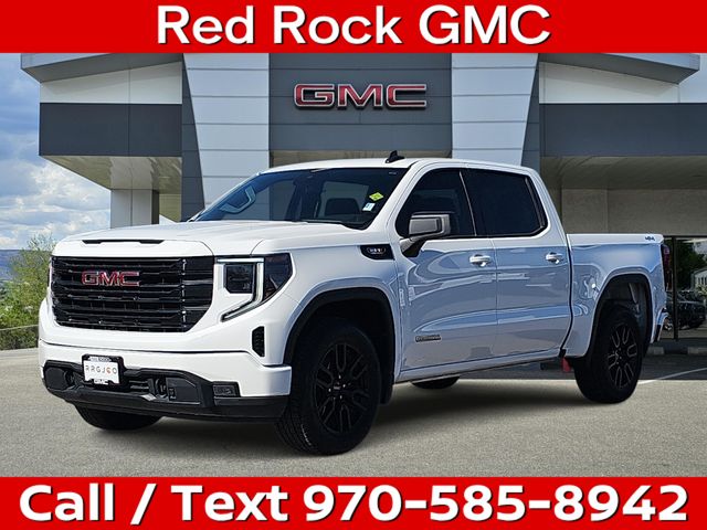 Summit White 2023 GMC Sierra 1500 Pickup Truck Four-Wheel Drive Automatic
