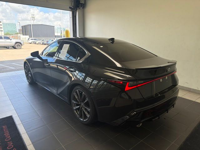 2024 Lexus IS 350 F SPORT Black at Westside Lexus