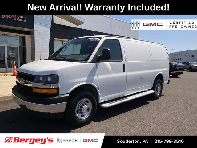 Summit White 2024 Chevrolet Express Cargo 2500 RWD Van Rear-Wheel Drive 8-Speed Automatic Overdrive