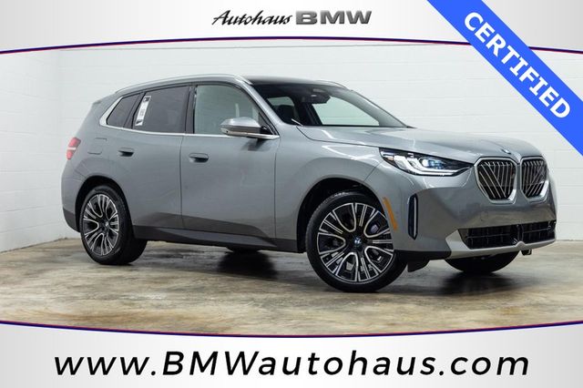 Skyscraper Gray Metallic 2025 BMW X3 SUV / Crossover All-Wheel Drive 8-Speed Automatic