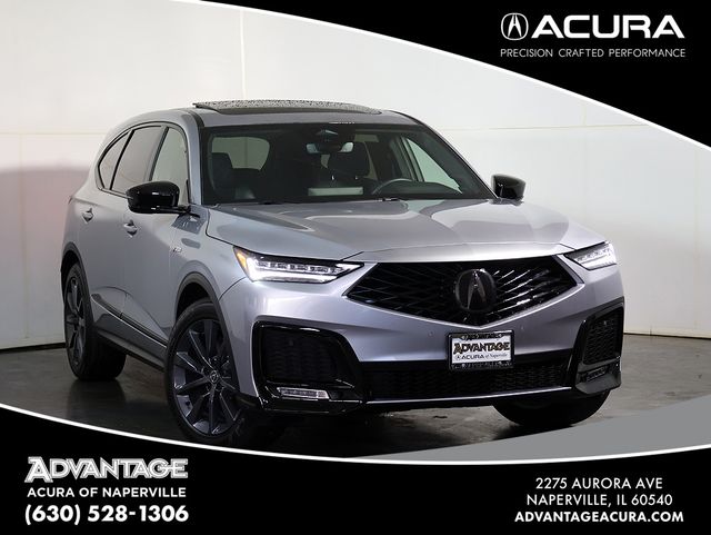 Solar Silver Metallic 2026 Acura MDX SUV / Crossover All-Wheel Drive Automatic