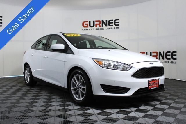 Oxford White 2018 Ford Focus Sedan Front-Wheel Drive 6-Speed Automatic