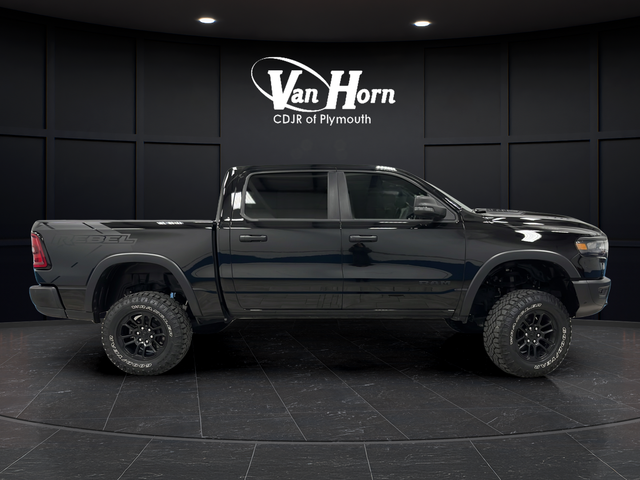 Used 2025 Diamond Black Crystal Pearlcoat Ram Rebel image 8