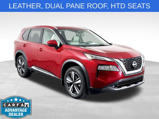 Red (Scarlet Ember Tintcoat) 2023 Nissan Rogue SUV / Crossover All-Wheel Drive Continuously Variable Transmission