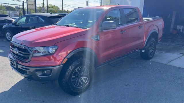 Chili Pepper Red 2023 Ford Ranger XLT SuperCrew 4WD Pickup Truck Four-Wheel Drive Automatic