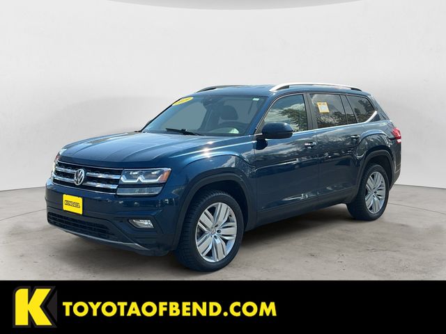 Blue Metallic 2019 Volkswagen Atlas SE 4Motion with Technology SUV / Crossover All-Wheel Drive 8-Speed Automatic
