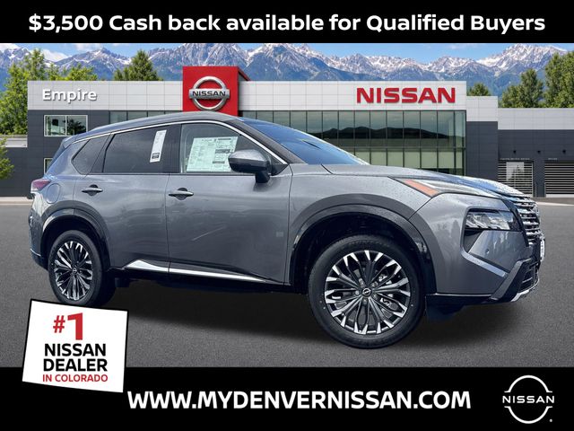 Gray (Gun Metallic) 2026 Nissan Rogue Platinum AWD SUV / Crossover All-Wheel Drive Continuously Variable Transmission