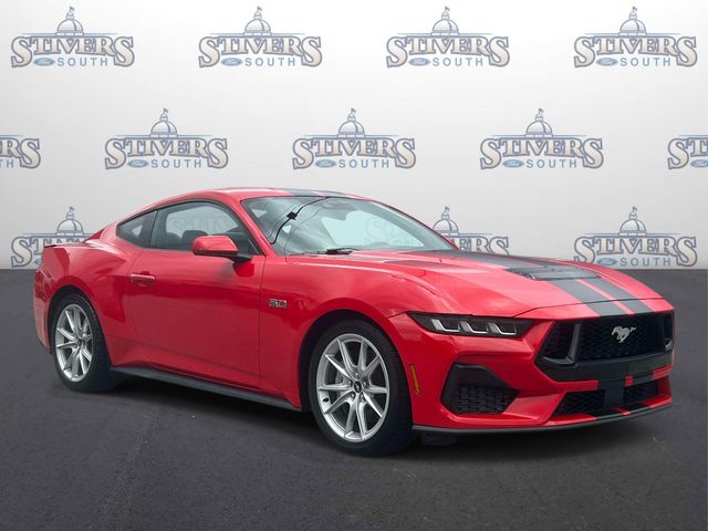 Race Red 2024 Ford Mustang Coupe Rear-Wheel Drive Automatic