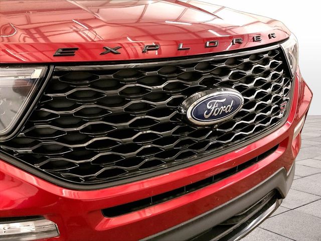 2020 Ford Explorer ST Red at Klick Lewis Buick Chevrolet