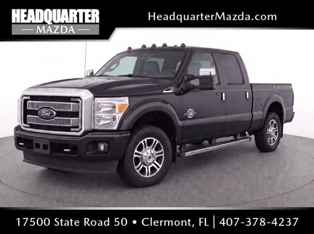 Tuxedo Black Metallic 2014 Ford F-250 Super Duty Pickup Truck Four-Wheel Drive 6-Speed Automatic Overdrive