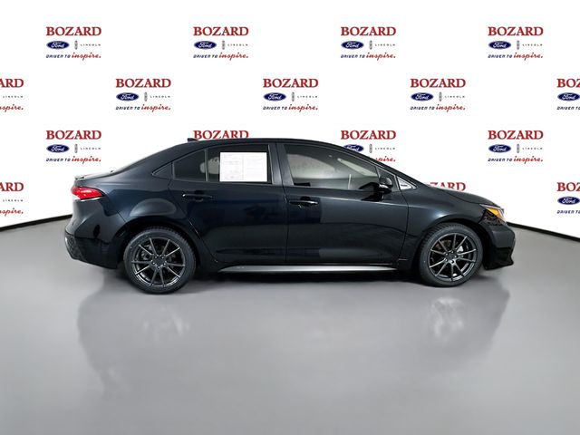 2021 Black Sand Pearl Toyota Corolla SE FWD Sedan