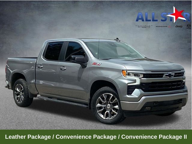 Sterling Gray Metallic 2023 Chevrolet Silverado 1500 Pickup Truck Four-Wheel Drive Automatic