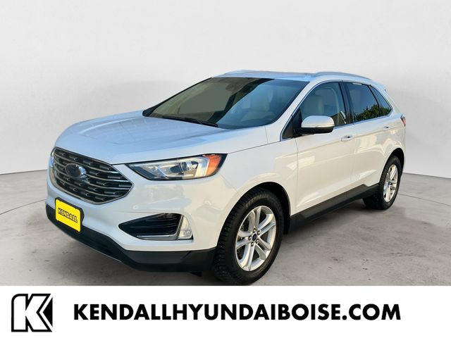 Oxford White 2020 Ford Edge SUV / Crossover All-Wheel Drive 8-Speed Automatic