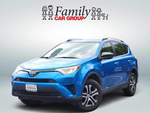 Electric Storm Blue 2018 Toyota RAV4 LE SUV / Crossover Front-Wheel Drive 6-Speed Automatic