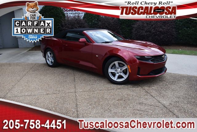 Radiant Red 2023 Chevrolet Camaro Convertible Rear-Wheel Drive 8-Speed Automatic
