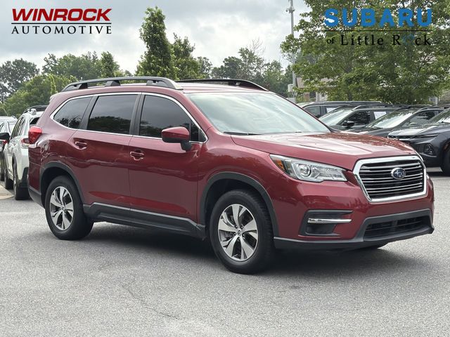 Crimson Red Pearl 2022 Subaru Ascent Premium 7-Passenger AWD SUV / Crossover All-Wheel Drive Continuously Variable Transmission