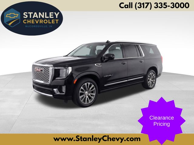 Onyx Black 2021 GMC Yukon XL SUV / Crossover Four-Wheel Drive