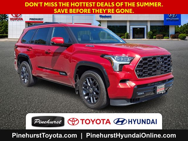 Red 2024 Toyota Sequoia SUV / Crossover Four-Wheel Drive Automatic