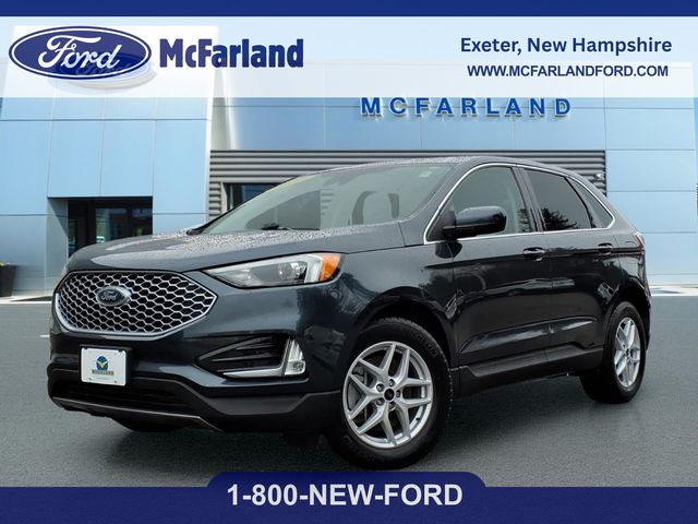 Stone Blue Metallic 2023 Ford Edge SEL AWD SUV / Crossover All-Wheel Drive 8-Speed Automatic