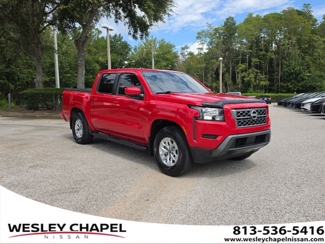 Red Alert 2024 Nissan Frontier Pickup Truck 4X2 9-Speed Automatic Overdrive