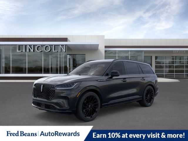 Infinite Black Metallic Clearcoat 2026 Lincoln Aviator SUV / Crossover All-Wheel Drive Automatic