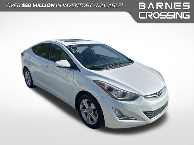 Quartz White Pearl 2016 Hyundai Elantra Value Edition FWD Sedan Front-Wheel Drive 6-Speed Automatic