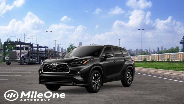 Midnight Black Metallic 2026 Toyota Highlander XLE AWD SUV / Crossover All-Wheel Drive 8-Speed Automatic