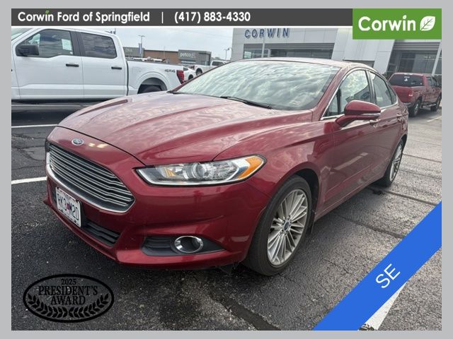 Ruby Red Metallic 2013 Ford Fusion Sedan Front-Wheel Drive 6-Speed Automatic