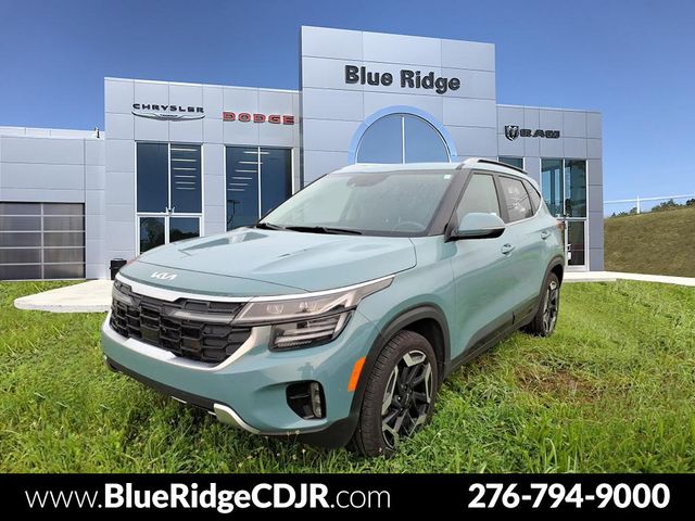 Pluton Blue 2024 Kia Seltos SUV / Crossover All-Wheel Drive 8-Speed Automatic