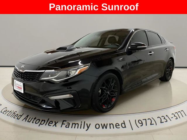 Ebony Black 2020 Kia Optima Sedan 6-Speed Automatic