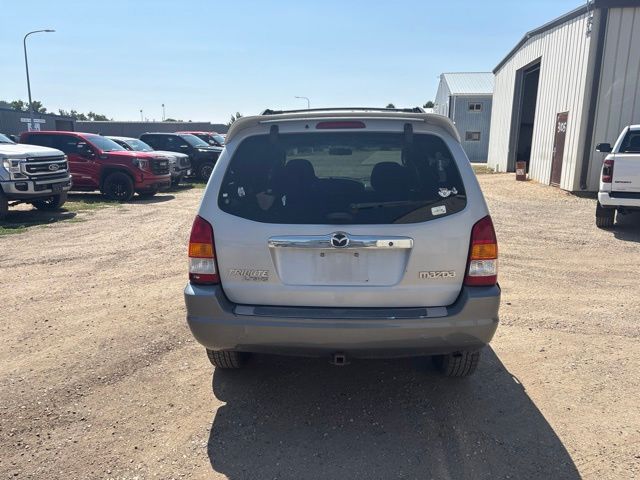 2002 Blue Mazda Tribute 4X4 SUV