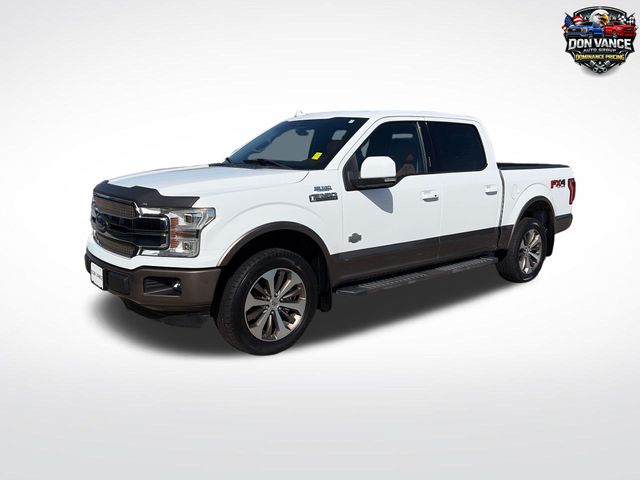 White 2019 Ford F-150 Pickup Truck Four-Wheel Drive Automatic