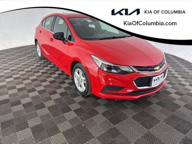 Red Hot 2017 Chevrolet Cruze LT Hatchback FWD Hatchback Front-Wheel Drive 6-Speed Automatic