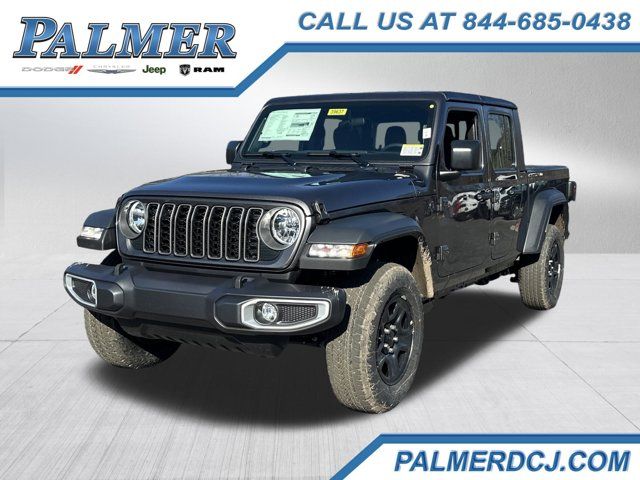 Crystal Metallic 2026 Jeep Gladiator Pickup Truck Four-Wheel Drive 8-Speed Automatic