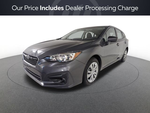 Gray Metallic 2019 Subaru Impreza Hatchback All-Wheel Drive Continuously Variable Transmission