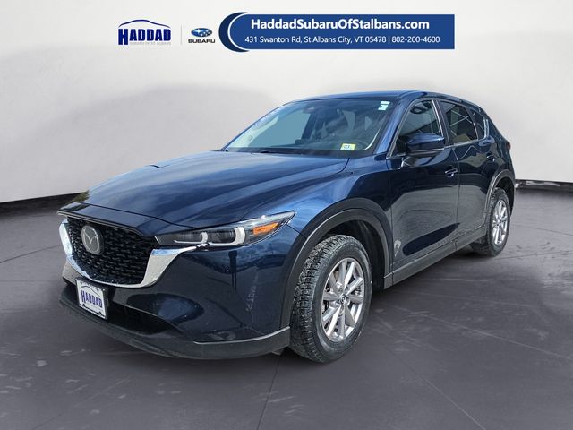 Deep Crystal Blue Mica 2023 Mazda CX-5 2.5 S Preferred AWD SUV / Crossover All-Wheel Drive 6-Speed Automatic