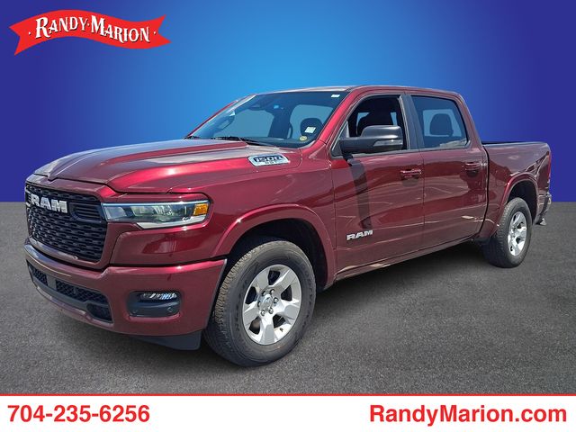 Red 2025 RAM 1500 Pickup Truck Four-Wheel Drive 8-Speed Automatic