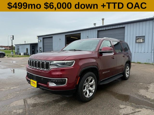 Velvet Red Pearlcoat 2022 Jeep Wagoneer SUV / Crossover Four-Wheel Drive 8-Speed Automatic