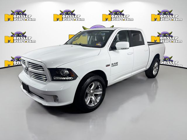 Bright White Clearcoat 2017 RAM 1500 Pickup Truck Four-Wheel Drive 8-Speed Automatic
