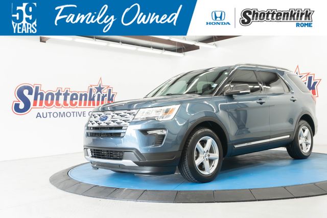 Blue Metallic 2019 Ford Explorer SUV / Crossover Front-Wheel Drive 6-Speed Automatic