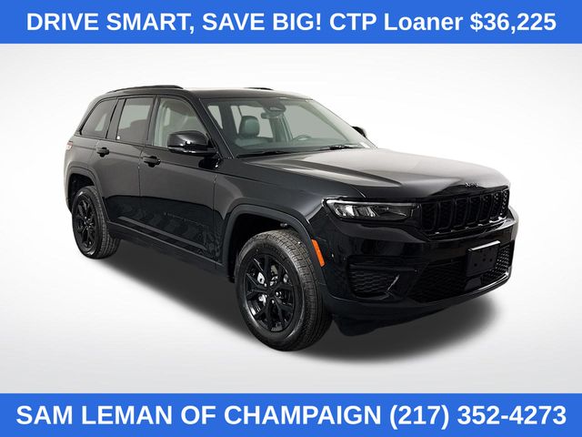 Diamond Black Crystal Pearlcoat 2025 Jeep Grand Cherokee Altitude X 4WD SUV / Crossover Four-Wheel Drive 8-Speed Automatic