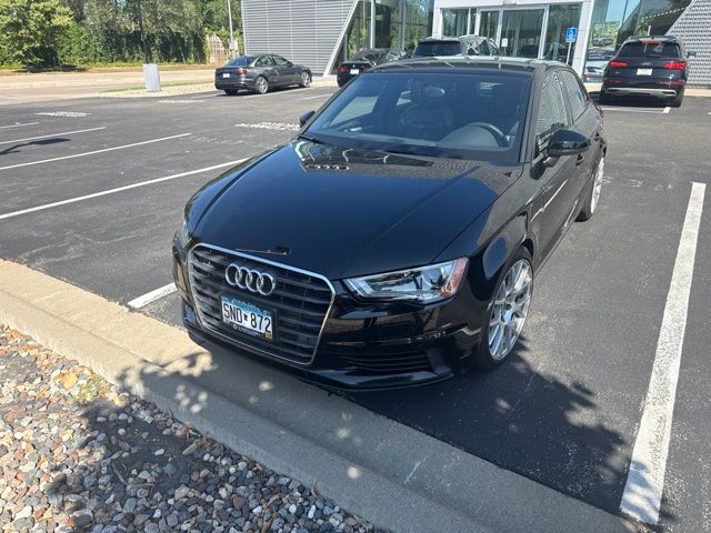 Brilliant Black 2015 Audi A3 Sedan All-Wheel Drive 6-Speed Automatic