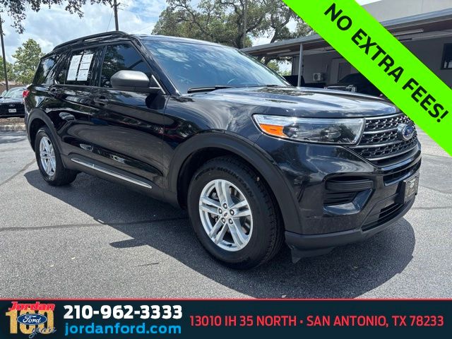Agate Black Metallic 2024 Ford Explorer SUV / Crossover Rear-Wheel Drive Automatic
