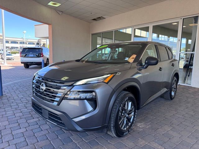 Gray (Gun Metallic) 2024 Nissan Rogue S AWD SUV / Crossover All-Wheel Drive Continuously Variable Transmission